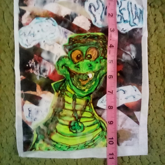 🎨Upcycled Magellan Mixed Media Art🌥 - Picture 3 of 12